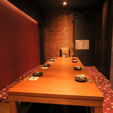 Semi-private rooms are available for 4 people x 6 tables! If connected together, up to 24 people can accommodate up to about 30 people ♪ Ideal for banquets and drinking parties ★