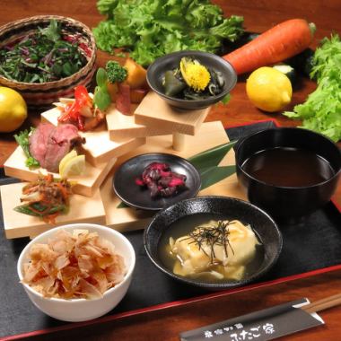 [Lunch set menu] Five types of obanzai set♪