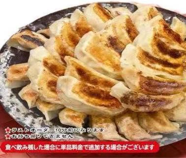 【파격의 666엔!!】단품 일품 주문으로 60분 만두 뷔페!!!