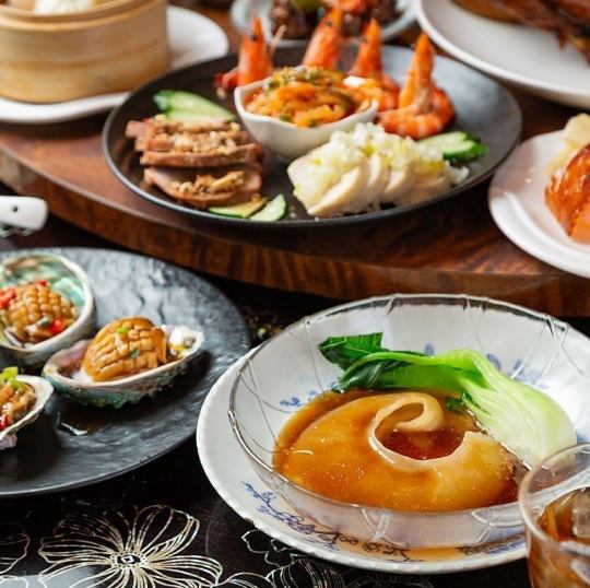 【2時間飲み放題付】各種ご宴会で人気のコース☆北京ダックなど≪満喫プラン≫全8品6800円（税込）