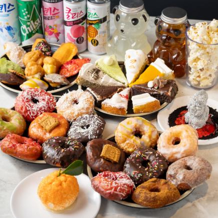 ディナー120分【両店舗フリーパス】 仁川空港2F＆済州ビーチ3F 韓国焼肉＆スイーツ食べ放題