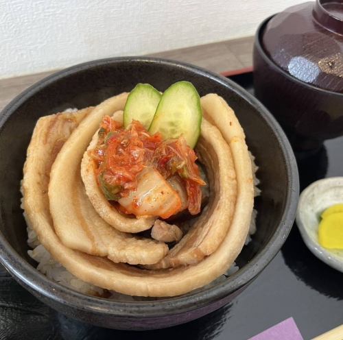 煮豚丼