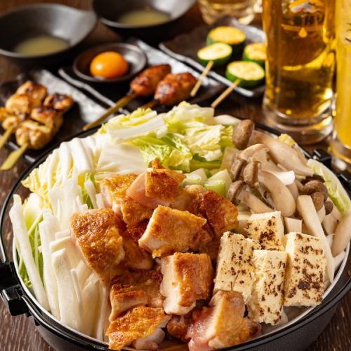 【絶品】自家製塩ポンズで食べる!絶品鶏すき焼き♪