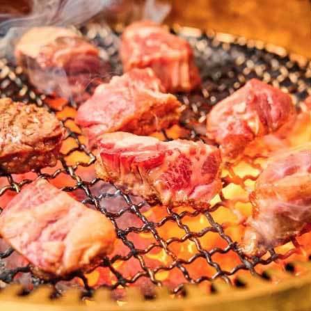 新宿西口での焼肉宴会に