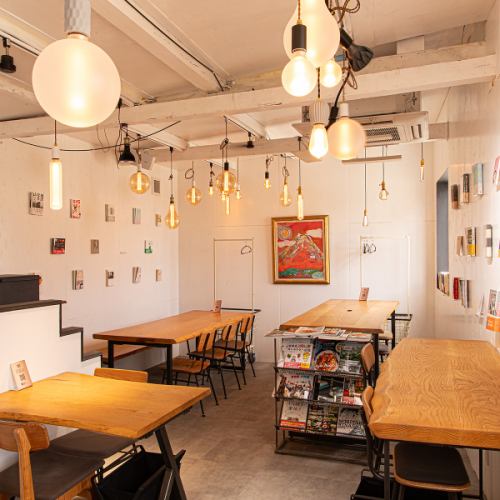 リラックスできる雰囲気の店内でごゆっくりと…
