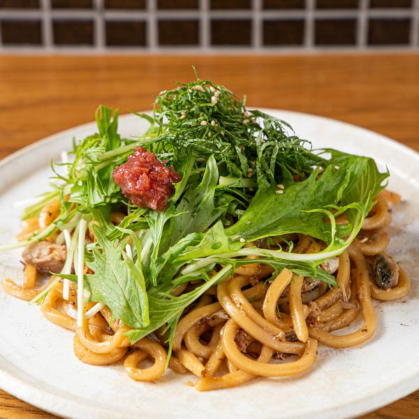サバと大葉の和の風だし醤油やきそば【1,210円(税込)】