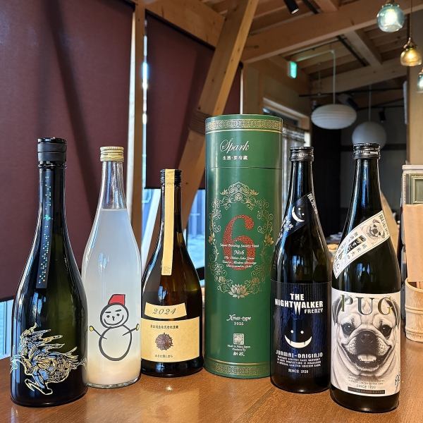 日本酒の品揃えはバツグン☆