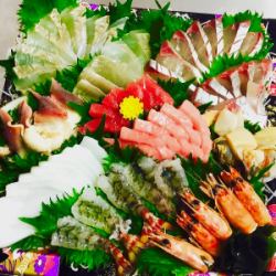 盛り合わせ（手巻き用）おまかせ：1人前1,100円(税込)～