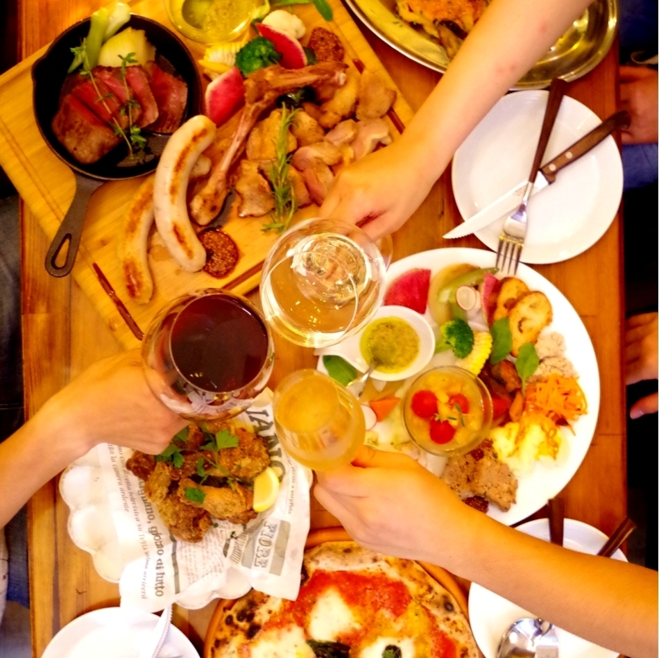 可愛い＆美味しいバル料理をお楽しみください♪