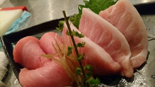 Raw bluefin tuna!