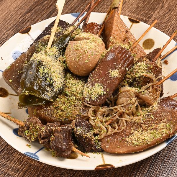 出汁が染みわたる至福の逸品！名物「静岡おでん5点盛り」
