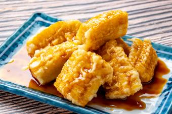 揚げ　背徳のバターしょうゆ