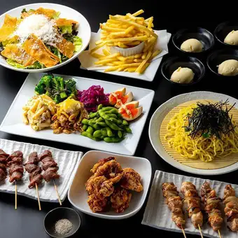 【11/4～】名物しょうゆザンギを味わうコッコ自慢のザンギコース　2時間プレミアム飲み放題付き