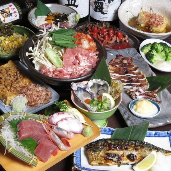 【仕事終わりの楽しみに♪】いか一夜干しやサバの塩焼きなど、お酒が進む和食や揚げ物を多数ご用意してます