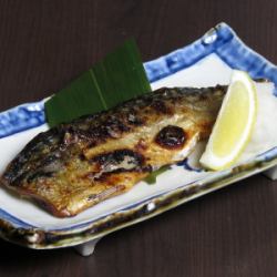 さば塩焼き