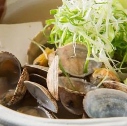 あさり酒蒸し