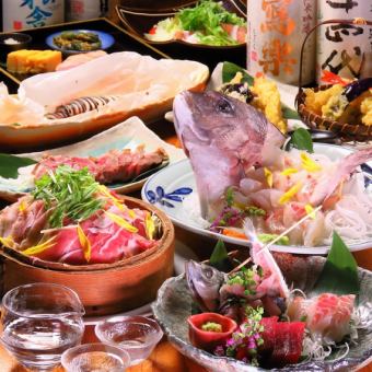 個室宴会/季節のコース5,000円お料理充実150分飲み放題コース○料理変更可能○