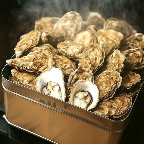●牡蠣好き必見!!●カンカン焼き含む40品食べ飲み放題★3980→3500円