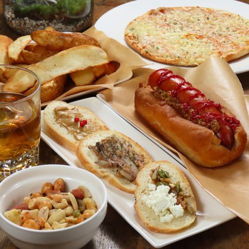 【還有時尚的美食菜單♪】適合下酒的商務特別菜單550日圓（含稅）～