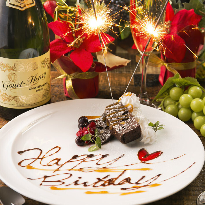 ★誕生日・記念日★心を込めてサプライズデザートプレゼント♪