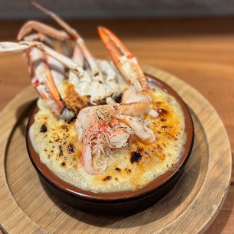 カニグラタンなどここにしかない商品を多数ご用意