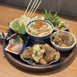 贅沢おばんざい盛り合わせ