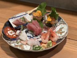 本日の創作鮮魚盛り合わせ(2人前～)