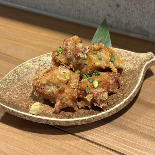 鶏もも肉の昆布〆唐揚げ