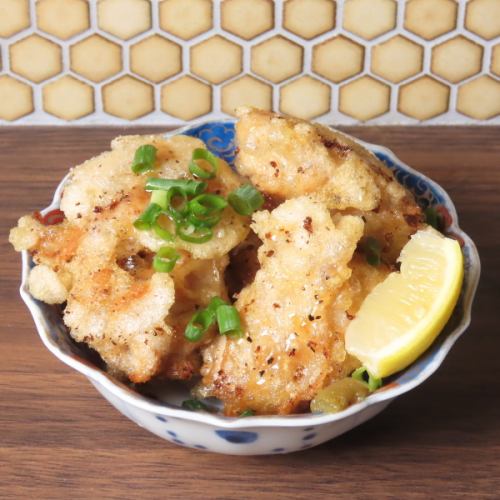 海带腌炸鸡腿