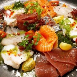 海鮮カルパッチョ