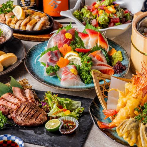 北海道の食材をふんだんに使用した料理の数々！