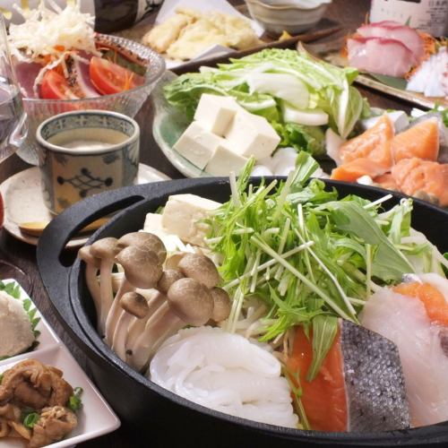 使用嚴選鮮魚的人氣套餐
