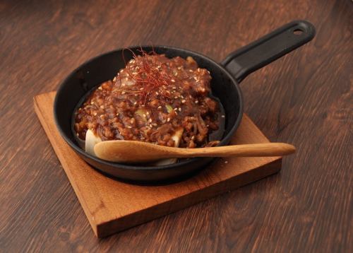 铁板烧咖喱麻婆豆腐