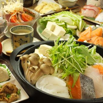 ☆豪華刺身５点盛り【７０００円】コース　１２０分飲み放題付き☆