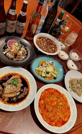 Yotsuya Emeisan all-you-can-drink course: 6,500 yen [8 dishes in total] ♪