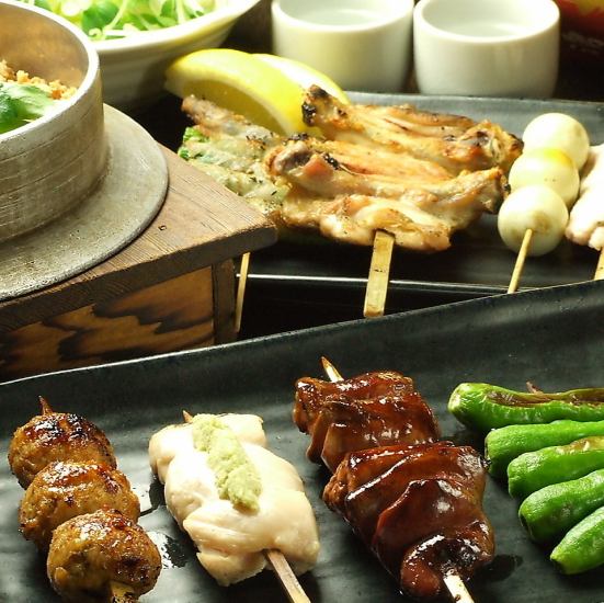おいしいお料理とお酒をコースでお楽しみください♪