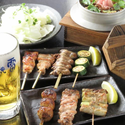 おすすめ串の盛合せ