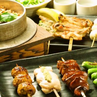 【雷　宴会コース】6000円◆90分[飲放]⇒120分に延長！[要前日予約]（税込）
