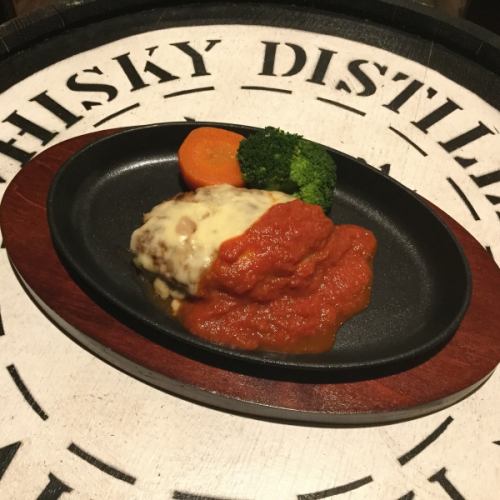 【ランチ】ハンバーグ《ミソ・デミグラス・トマト》
