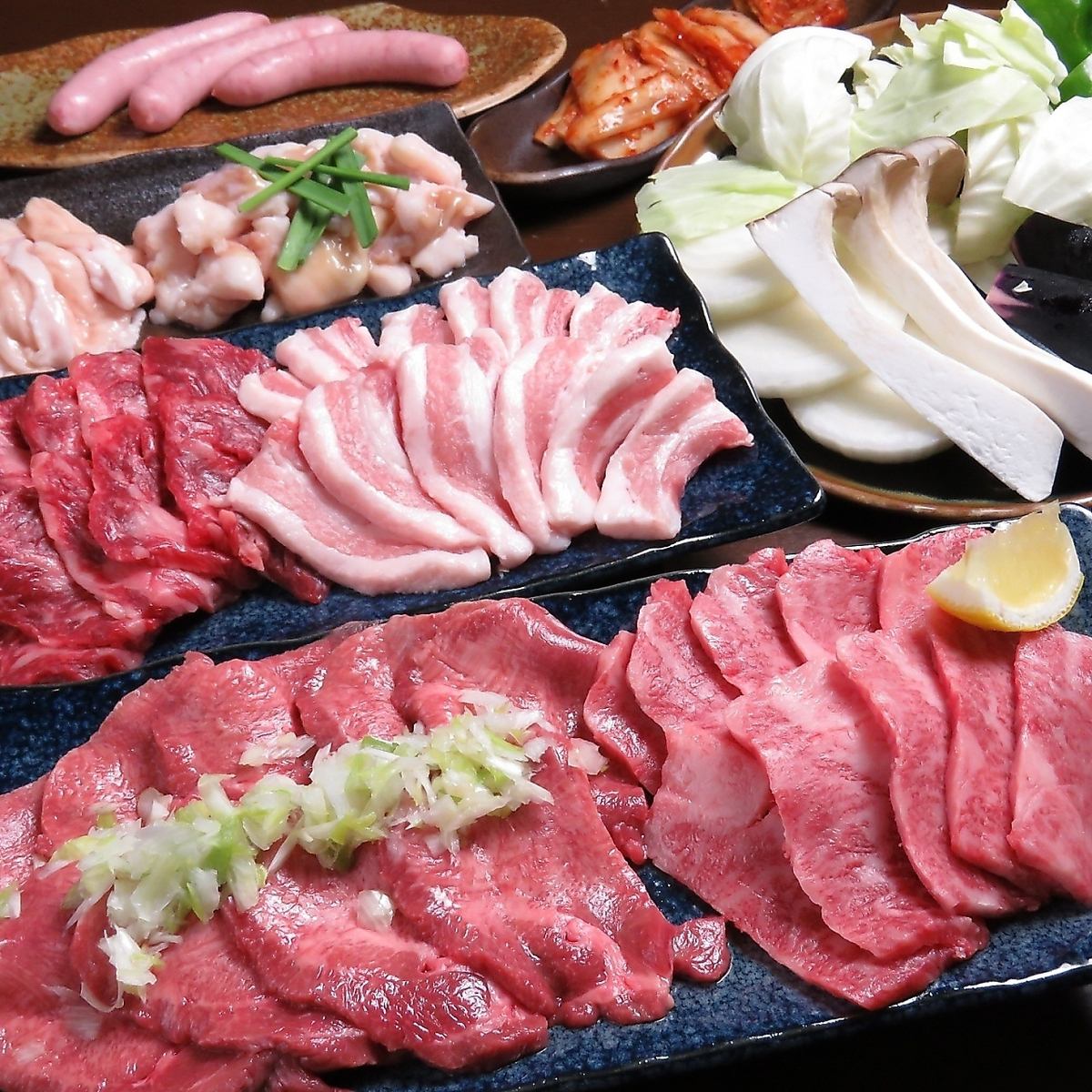 今月はコースがお得！？創業時から不動の人気メニュー！