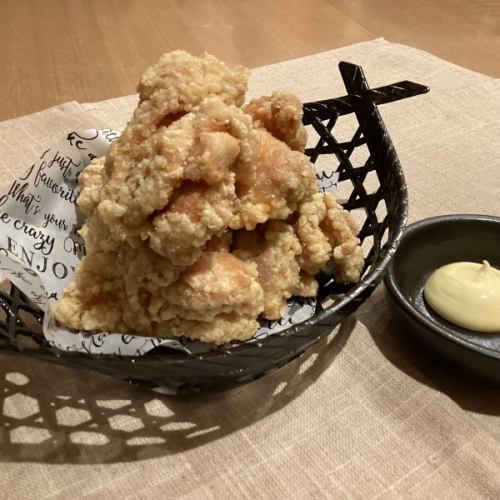 鶏の唐揚げ（マヨネーズ・ネギおろしポン酢）