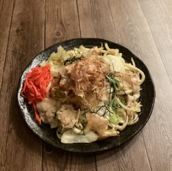 那須豚焼きうどん