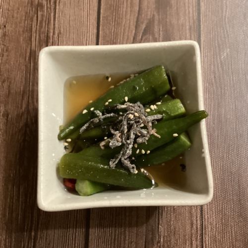 自家製塩オクラ