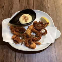 いか下足の唐揚げ