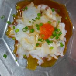 生蛸ポン酢・サーモンのマリネ