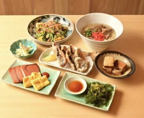 沖縄料理の大満足コース♪