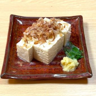 島豆腐の冷奴
