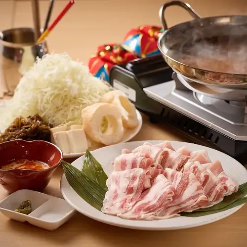 あぐー豚しゃぶしゃぶセット