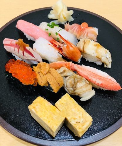 【経験35年の板前さんが握る絶品のお寿司】