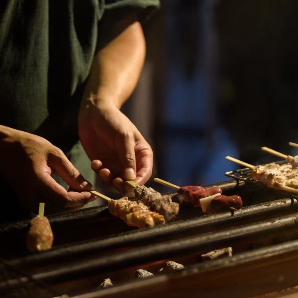 Yakitori restaurant with a calm atmosphere in Hakushima
